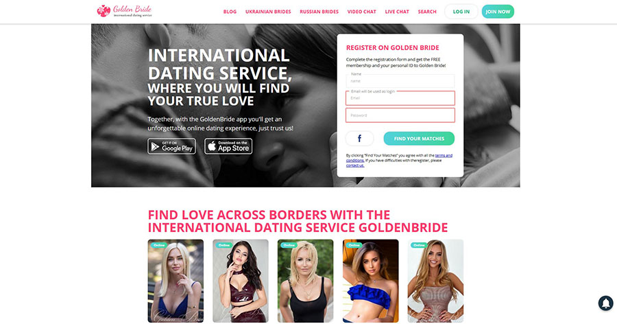 Golden Bride Review - Online Dating Site - April 2021 - Full Info & Reviews